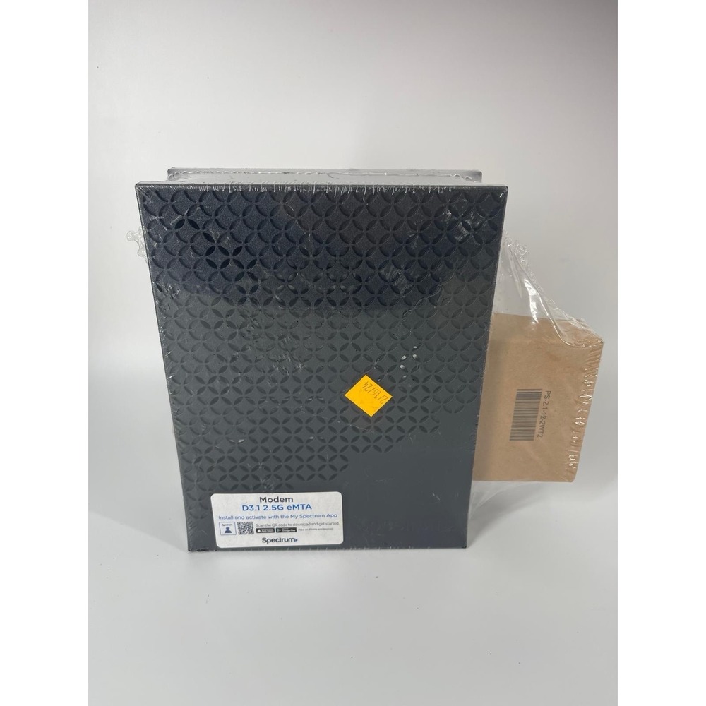 NEW Spectrum DOCSIS 3.1 2.5G eMTA Cable Modem Sealed Untested AS-IS